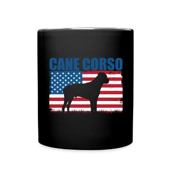 Cane Corso - Full Colour Mug - black - Front