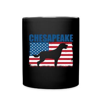 Chesapeake Bay Retriever - Full Colour Mug - black - Front