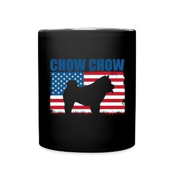 Chow Chow - Full Colour Mug - black - Front