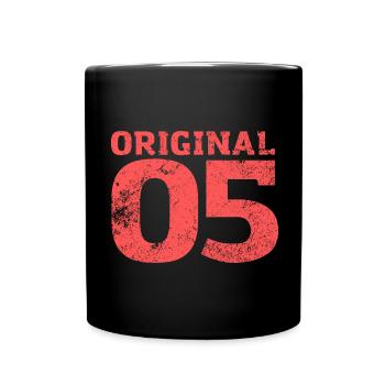 Limited Edition 2005 18th Birthday Gift - Full Colour Mug - black - Front