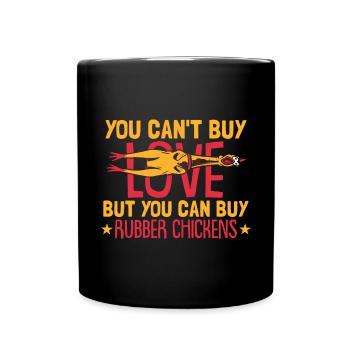 Rubber Chicken - Full Colour Mug - black - Front