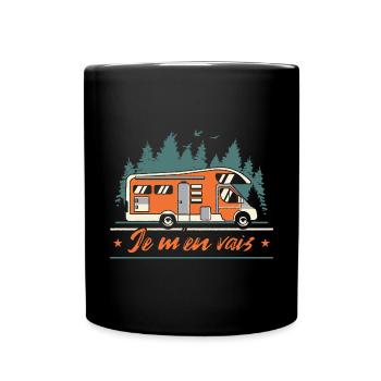 Camping-Car Humour - Mug uni - noir - Devant