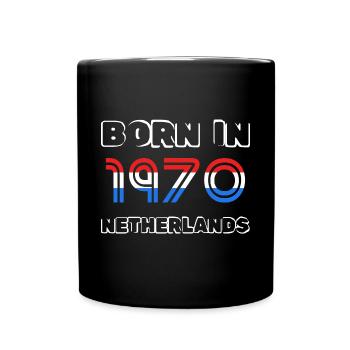 1970 - Full Colour Mug - black - Front