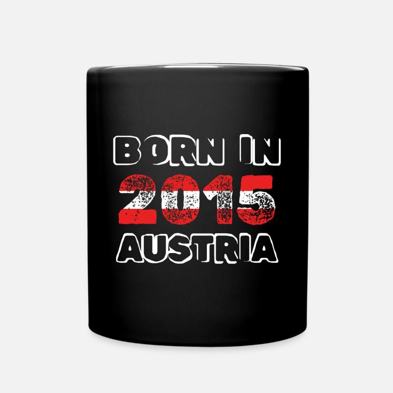 Österreich 2015 - Tasse einfarbig - Schwarz