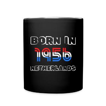 Netherlands 1956 - Full Colour Mug - black - Front
