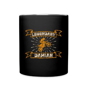 Gift for Damian - Full Colour Mug - black - Front