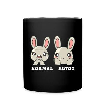 Easter Easter Plastic Surgeon Botox - Full Colour Mug - black - Front