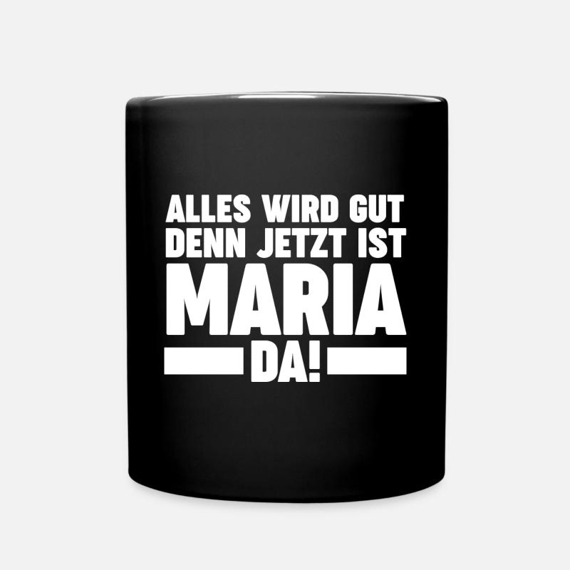 Maria - Tasse einfarbig - Schwarz