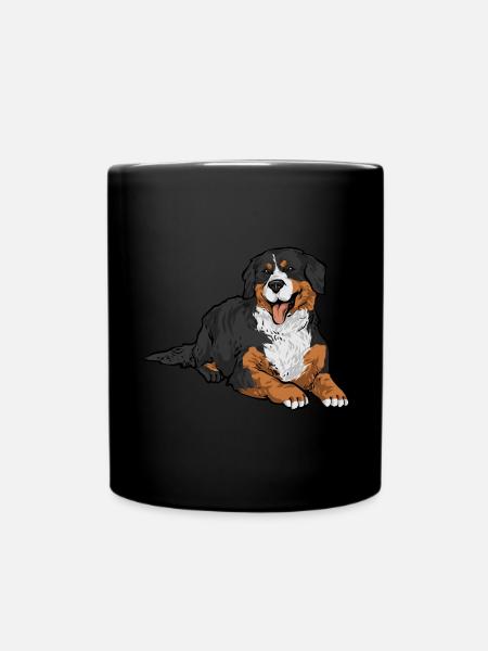 Bouvier bernois - Mug uni - noir
