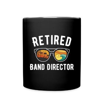 Beach excursion of a retired band director. - Full Colour Mug - black - Front