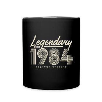 Legendary since 1984 - Full Colour Mug - black - Front