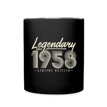 Legendary since 1958 - Full Colour Mug - black - Front
