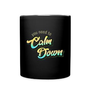 Niedliche Küken Dig Me Ostern Shirt - Tasse einfarbig - Schwarz - Vorne