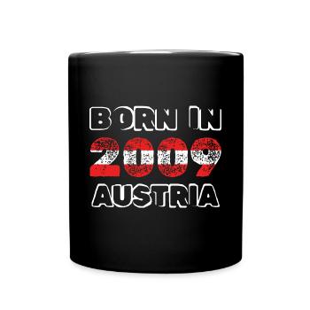 Austria 2009 - Full Colour Mug - black - Front