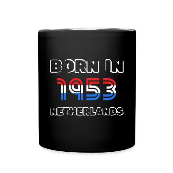 Netherlands 1953 - Tasse einfarbig - Schwarz - Vorne