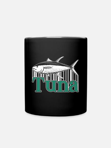 Tuna Tuna Vintage - Full Colour Mug - black