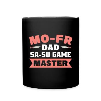 Jeu de rôle en direct GN - Mug uni - noir - Devant