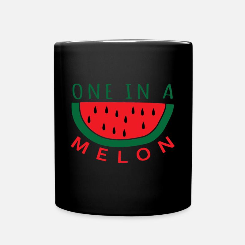 one in a melon - Tasse einfarbig - Schwarz