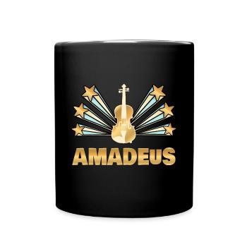 Gift for Amadeus - Full Colour Mug - black - Front