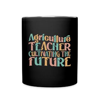 La formation des enseignants agricoles de demain - Mug uni - noir - Devant
