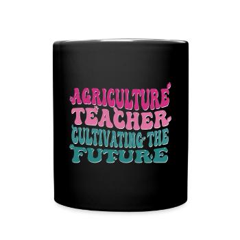 La formation des enseignants agricoles de demain - Mug uni - noir - Devant