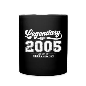 Légendaire depuis 2005 Cadeau d’anniversaire vintage - Mug uni - noir - Devant