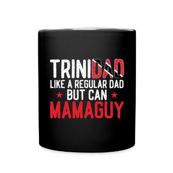 Drapeau de Trinité-et-Tobago - Mug uni - noir - Devant