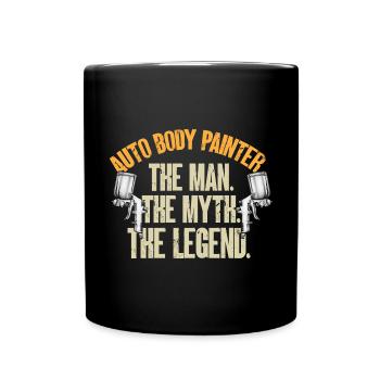 Body Painter Car Painter Painter - Mug uni - noir - Devant