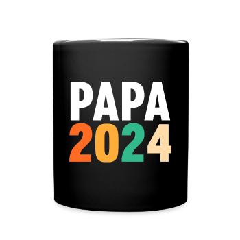 Dad-to-be 2037 - Full Colour Mug - black - Front