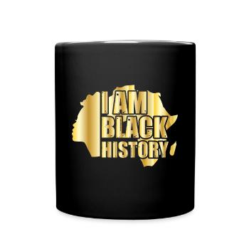 Black History Month Black History - Tasse einfarbig - Schwarz - Vorne