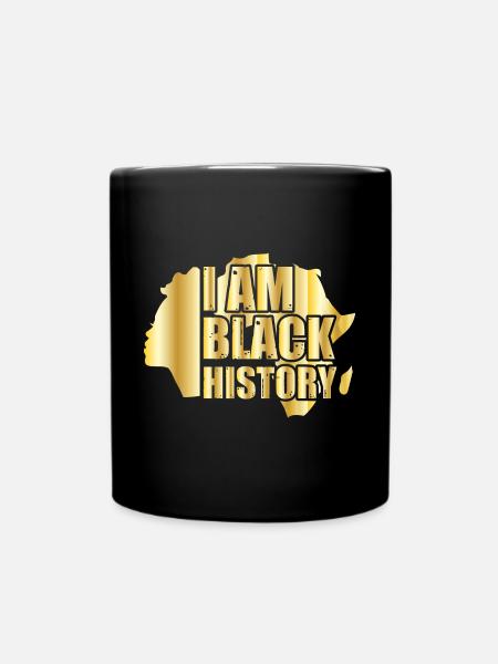 Black History Month Black History - Tasse einfarbig - Schwarz