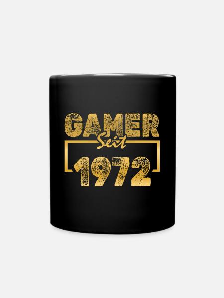 1972 - Tasse einfarbig - Schwarz