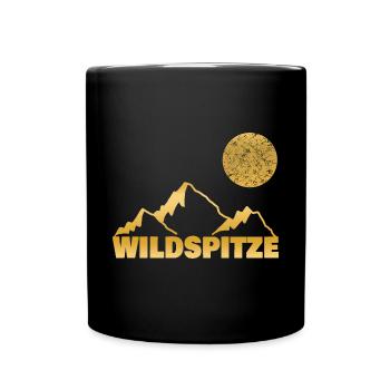Bouldern wildspitze - Tasse einfarbig - Schwarz - Vorne