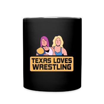 Conception de lutte au Texas pour les fiers fans du Texas - Mug uni - noir - Devant
