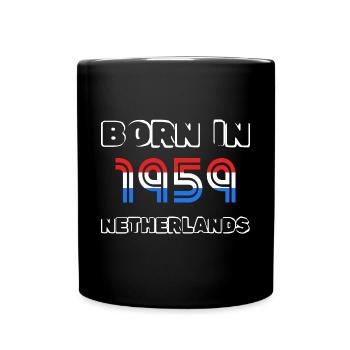 Netherlands 1959 - Full Colour Mug - black - Front