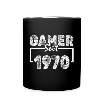 E 1970 - Tasse einfarbig - Schwarz - Vorne