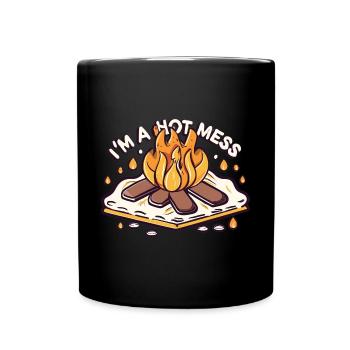 SMORES-Séduction - Plus c’est toujours mieux - Mug uni - noir - Devant
