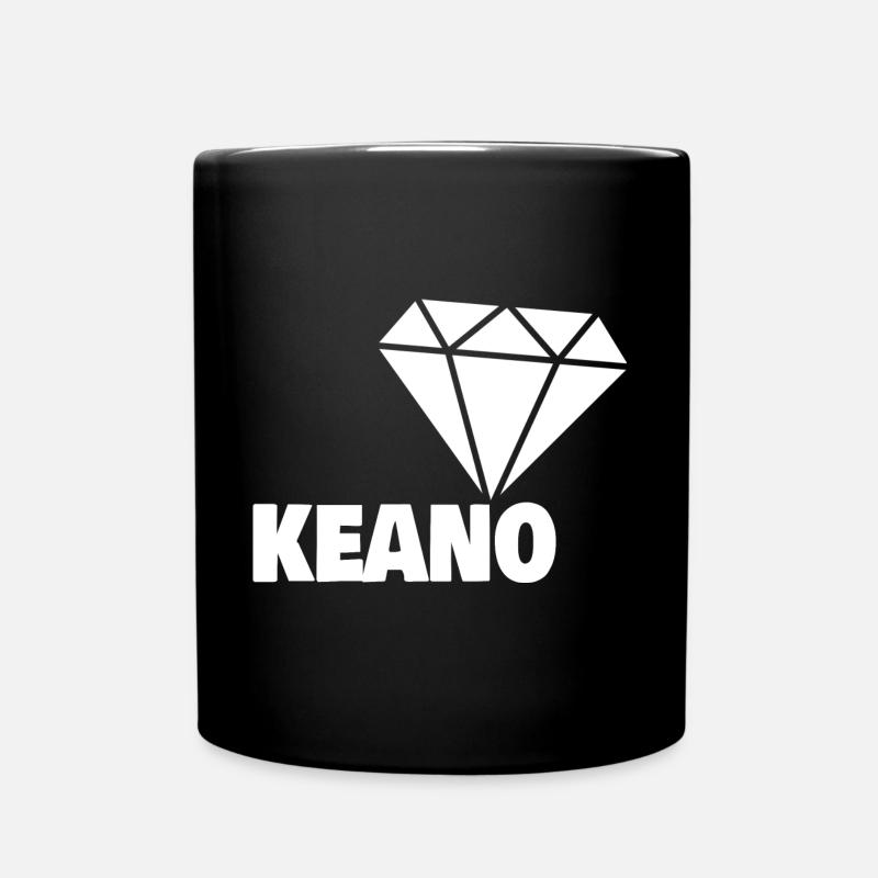 Edel Keano - Tasse einfarbig - Schwarz