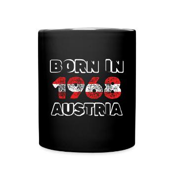 Autriche 1968 - Mug uni - noir - Devant