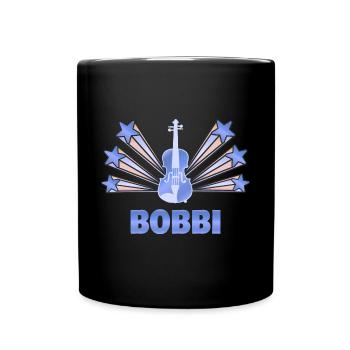 Bobbi - Full Colour Mug - black - Front