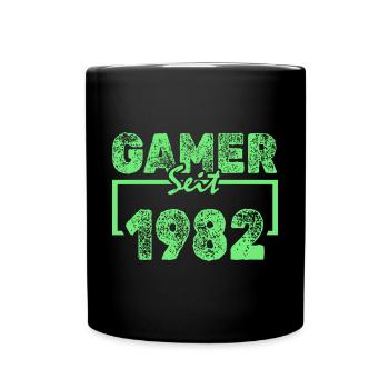 Gamen 1982 - Tasse einfarbig - Schwarz - Vorne