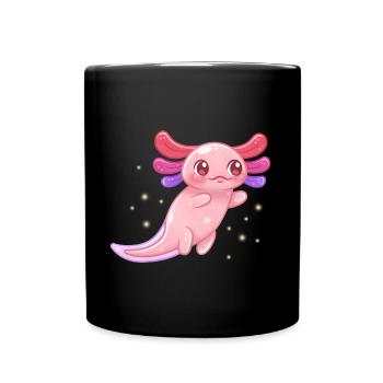 Conception d’anime axolotl pour les amateurs d’axolotl - Mug uni - noir - Devant