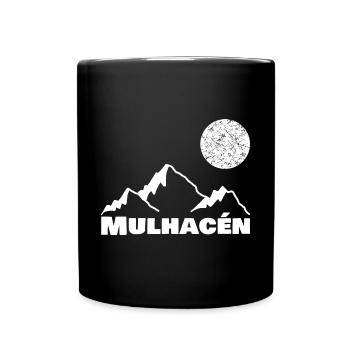 Geschenk für Mulhacén - Tasse einfarbig - Schwarz - Vorne