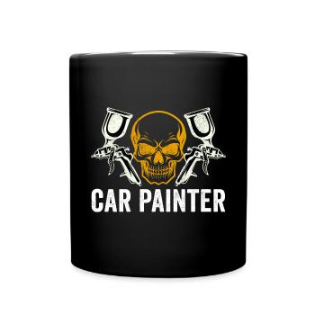 Automotive Car Painter Saying Auto Body Painter - Full Colour Mug - black - Front