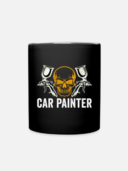 Automotive Car Painter Saying Auto Body Painter - Full Colour Mug - black