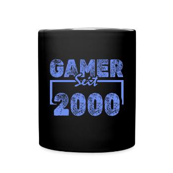Gamen 2000 - Tasse einfarbig - Schwarz - Vorne