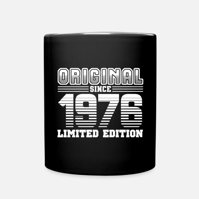 1976 - Tasse einfarbig - Schwarz