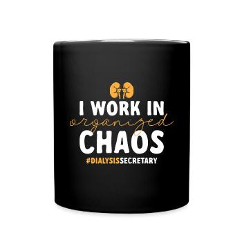 Dialysis Secretary Dialysis Specialist - Full Colour Mug - black - Front