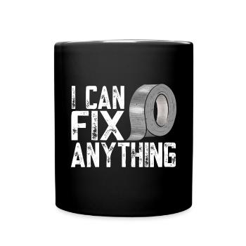 Duct Tape Duct Tape Artisan Masking Tape - Full Colour Mug - black - Front