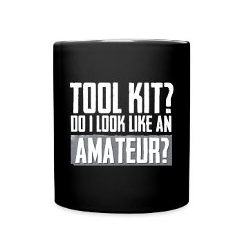 Duct Tape Duct Tape Artisan Masking Tape - Full Colour Mug - black - Front